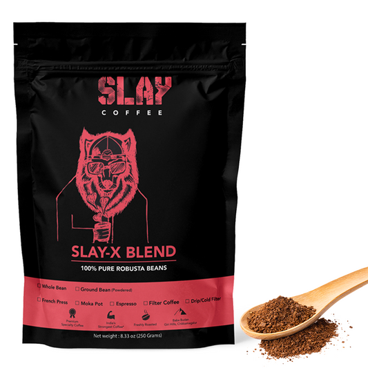 SLAY X 100% Premium Robusta Coffee Powder